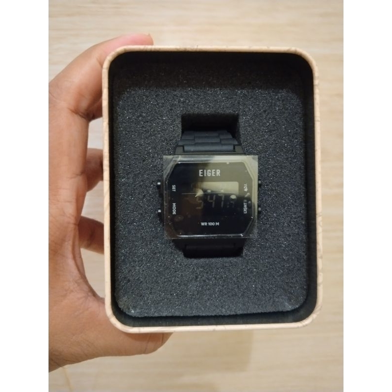 Jam Tangan Pria ElGER1989 Provo Black - ORIGINAL