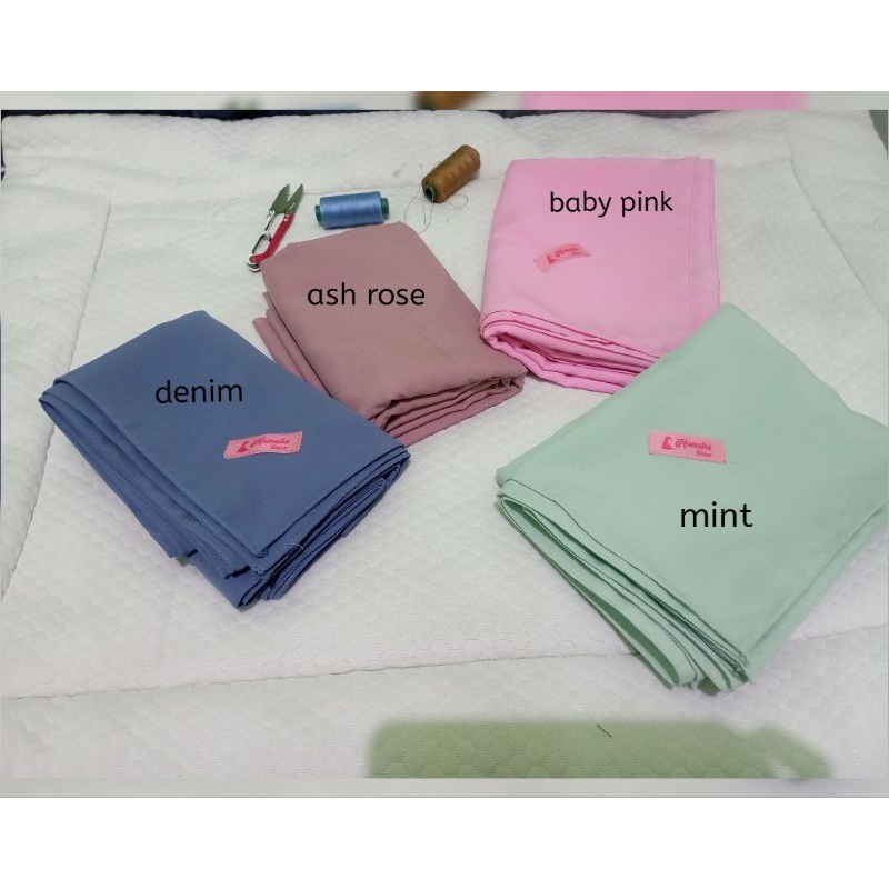 JILBAB SEGIEMPAT WOLFIS LUX GRADE A SYAR'I 130*130 / Wolfis premium/ segiempat wlofis