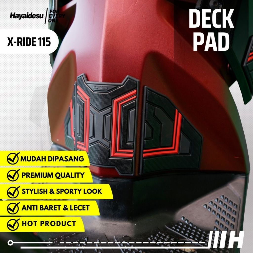 Hayaidesu XRIDE 115 Body Protector Deck Pad Cover