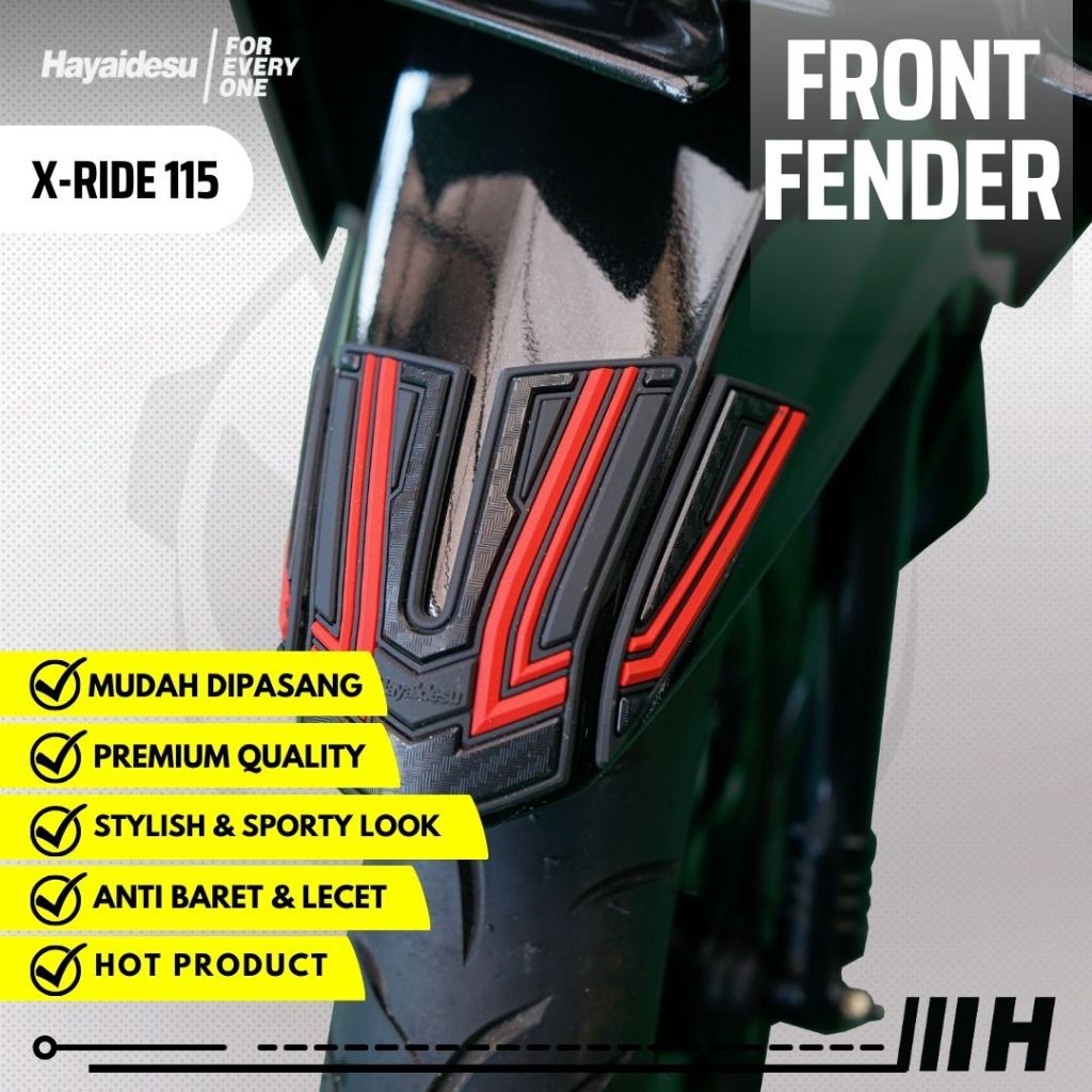 Hayaidesu XRIDE 115 Body Protector Front Fender Cover