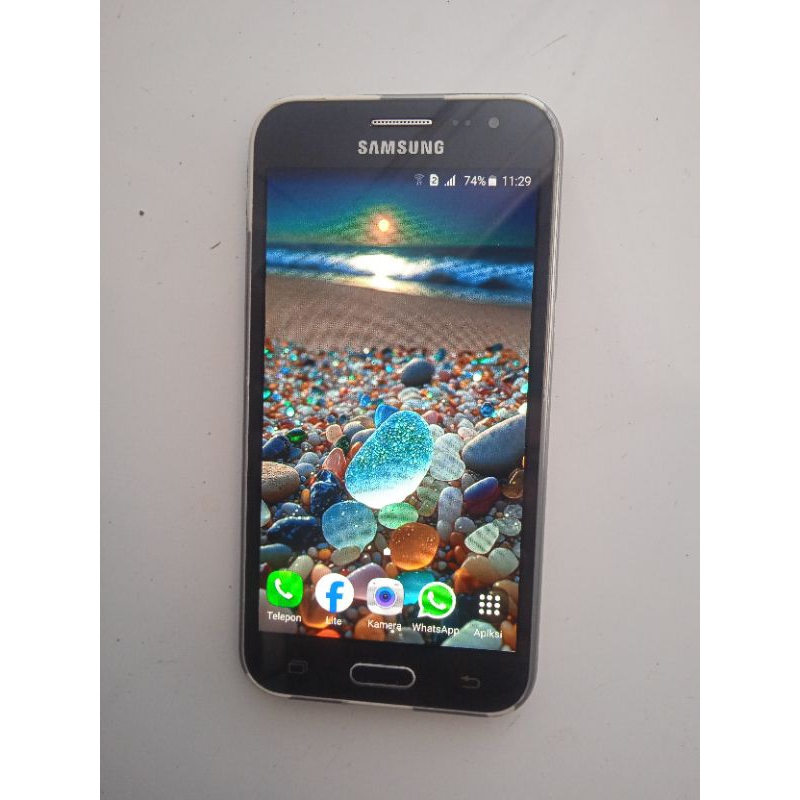 LCD + mesin Samsung J200G. (J2 biasa)