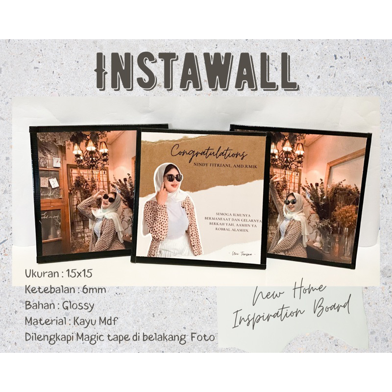 Instawall Kayu MDF