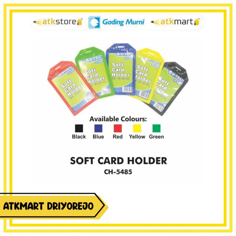 

V tec soft card holder tempat ID card CH 5485