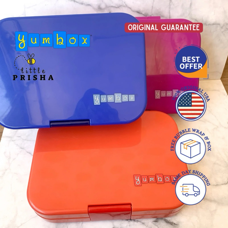 Yumbox Original Bento Lunchbox 6 Compartments