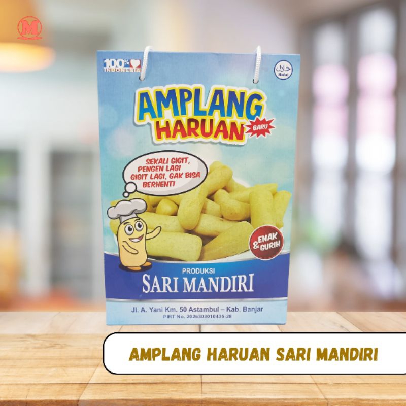

Amplang Ikan Haruan Sari Mandiri Dus