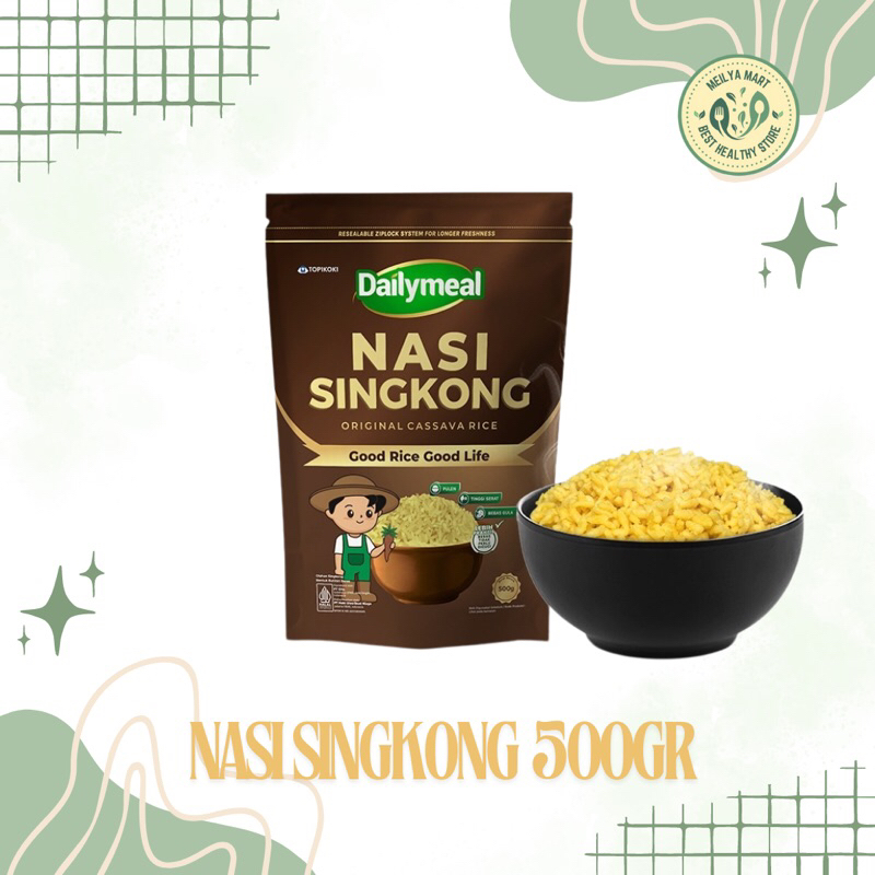 

Daily Meal Rice Nasi Singkong 500Gr