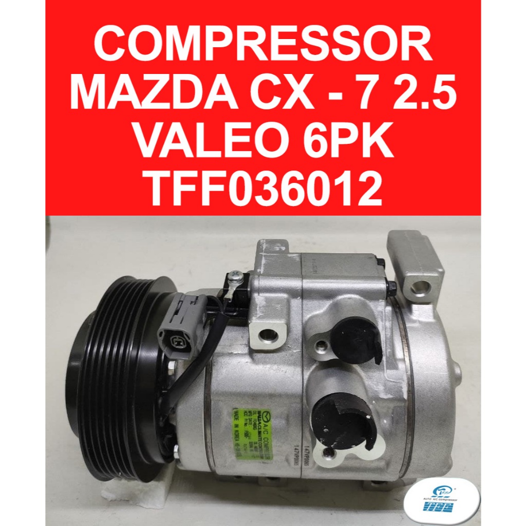 COMPRESSOR MAZDA CX-7 2.5 MODEL VALEO (TFFL4500EG22B)