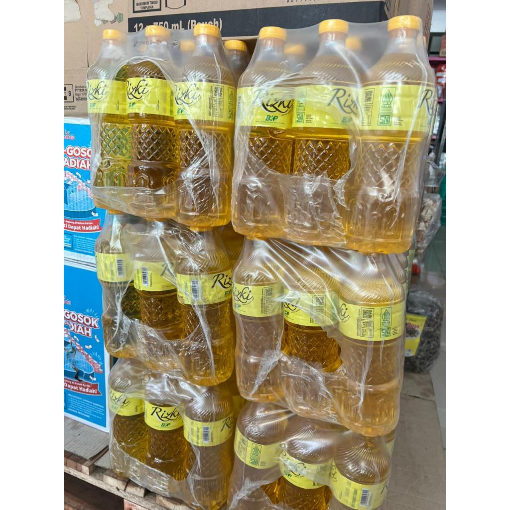 Minyak Rizki 850 ML 1 KRAT  isi 12 botol