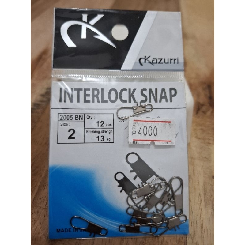 interlock snap kazurri