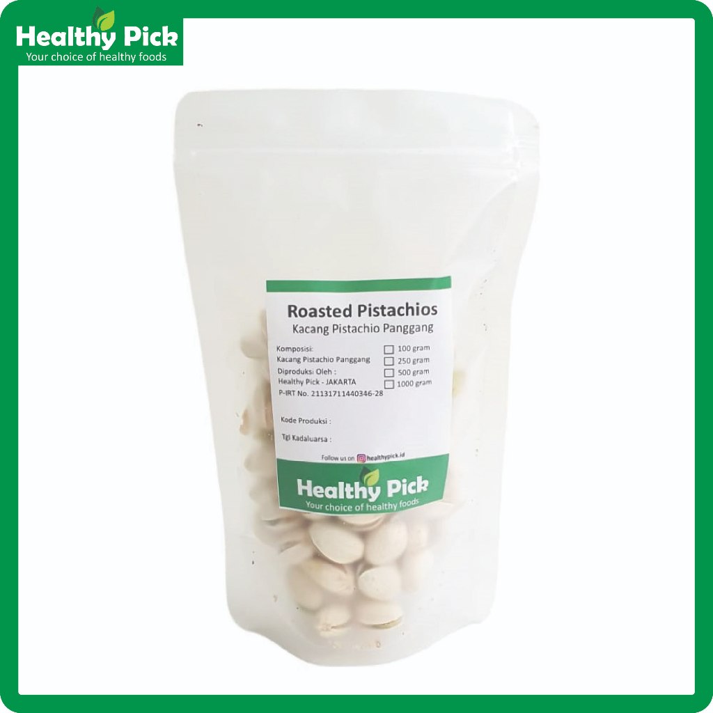 

Kacang Pistachio Panggang Premium Roasted Pistachio 1Kg