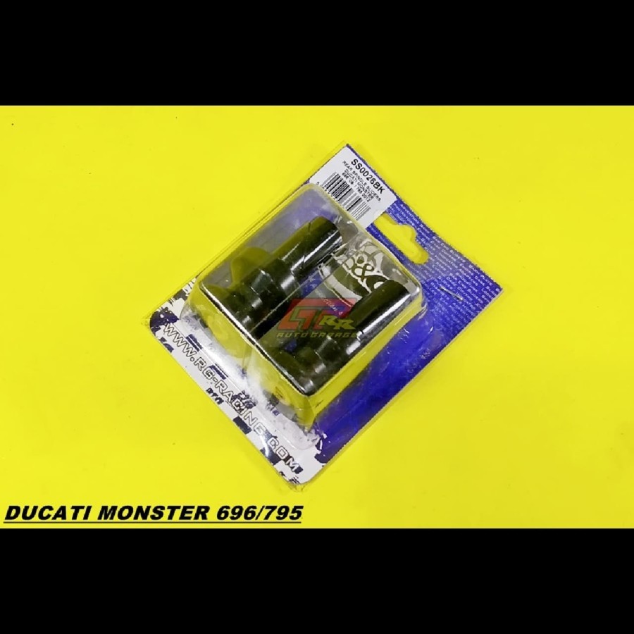 Jalu Paddock As Roda Belakang Spindle R&G RnG Ducati Monster 795 696