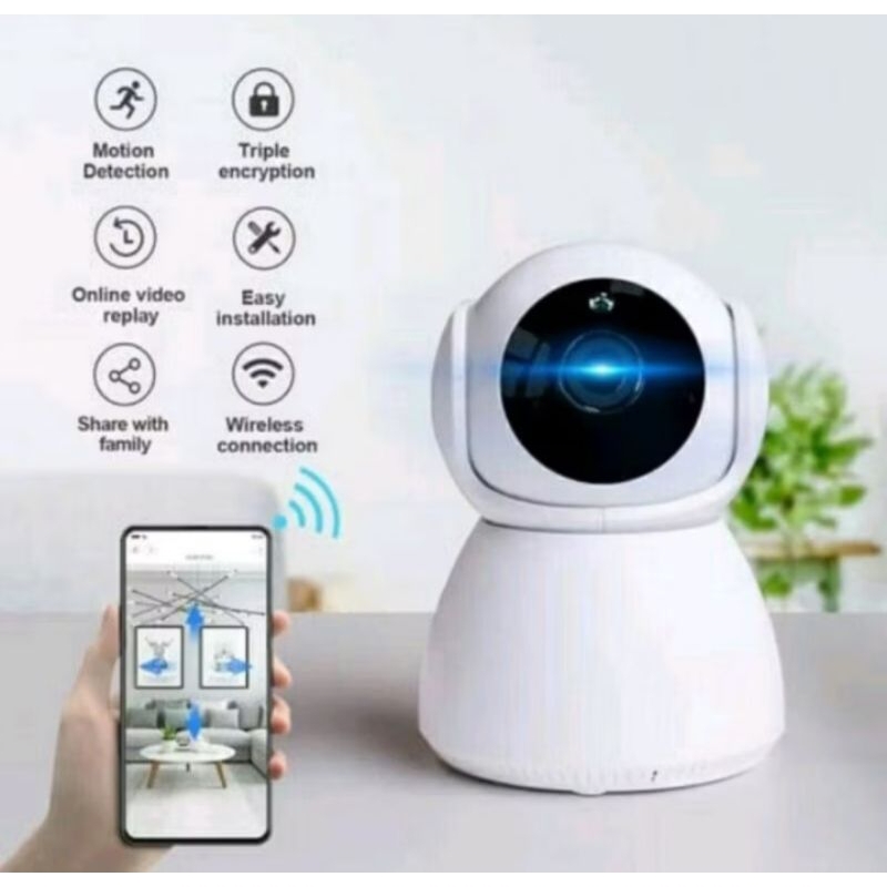 SMART CCTV IP CAMERA V380 DAN SNOWMAN HD