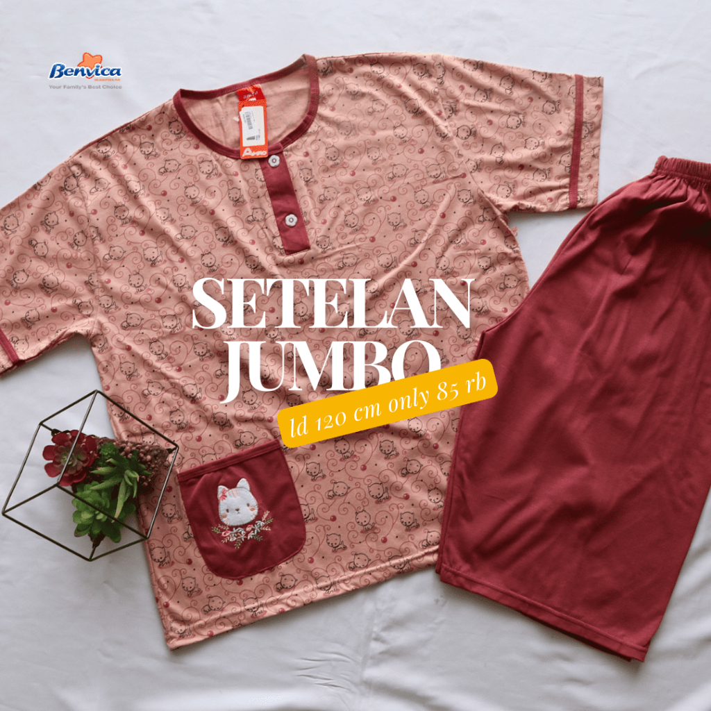 BAJU TIDUR CELANA PENDEK XXL TR AMR - A