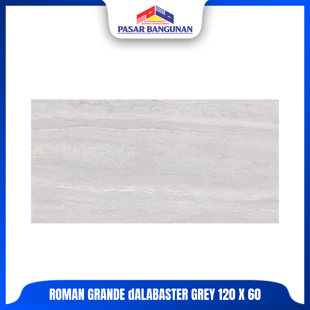 Roman Granit Grande dAlabaster Grey 120x60