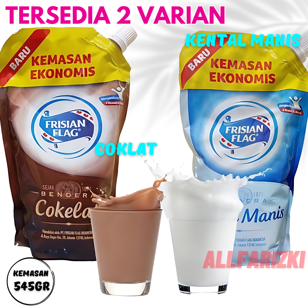 

FRISIAN FLAG SUSU BENDERA KENTAL MANIS KEMASAN 545 GRAM POUCH 2 VARIAN - ALLFARIZKISTORE