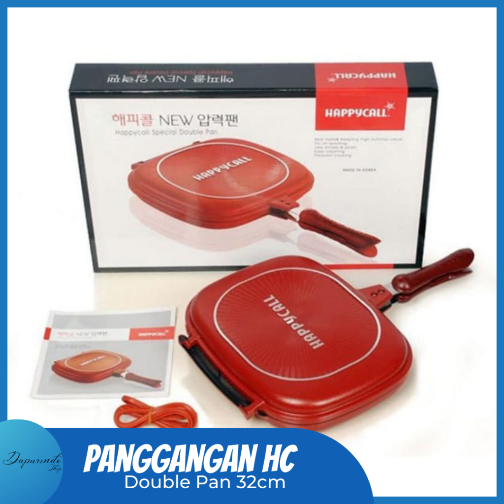 Panci Panggangan Doublepan Jumbo 32cm / Panggangan Anti Lengket / Panggangan Serbaguna