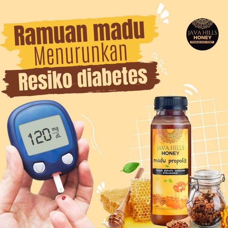 

Java Hills Honey Madu Propolis Madu Herbal Menurunkan Diabetes Asam Urat