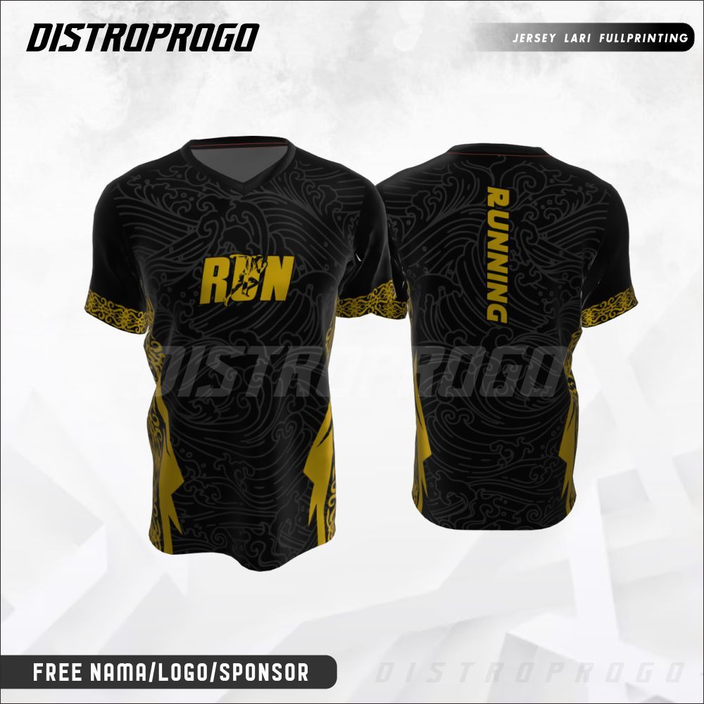 Jersey Pelari Nusantara 485 - Custom Fullprint Dryfit Premium Kaos Olahraga Running Pria Wanita Trai