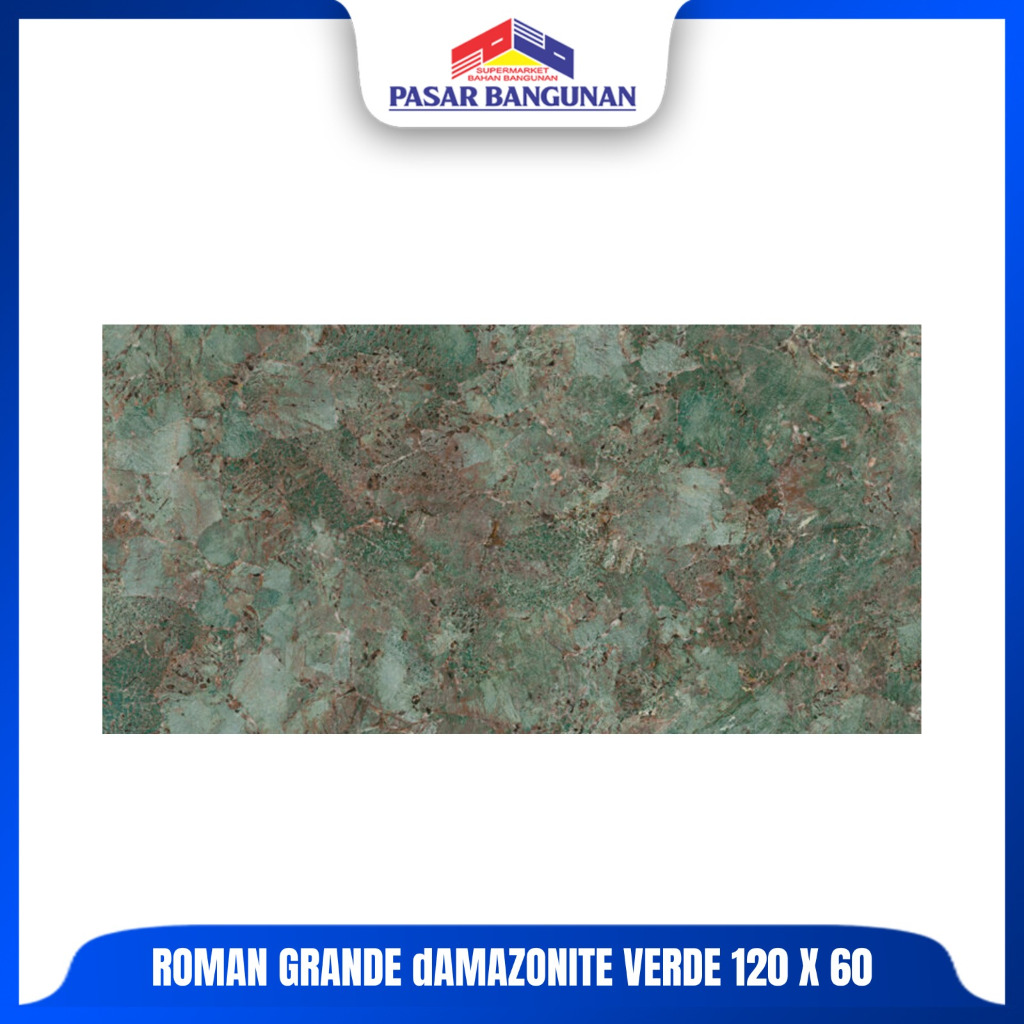 Roman Granit Grande dAmazonite Verde 120x60