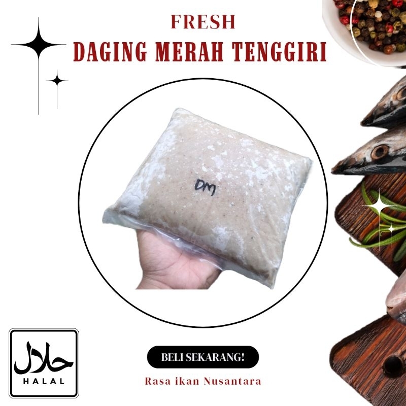 

daging merah tenggiri giling super 1kg