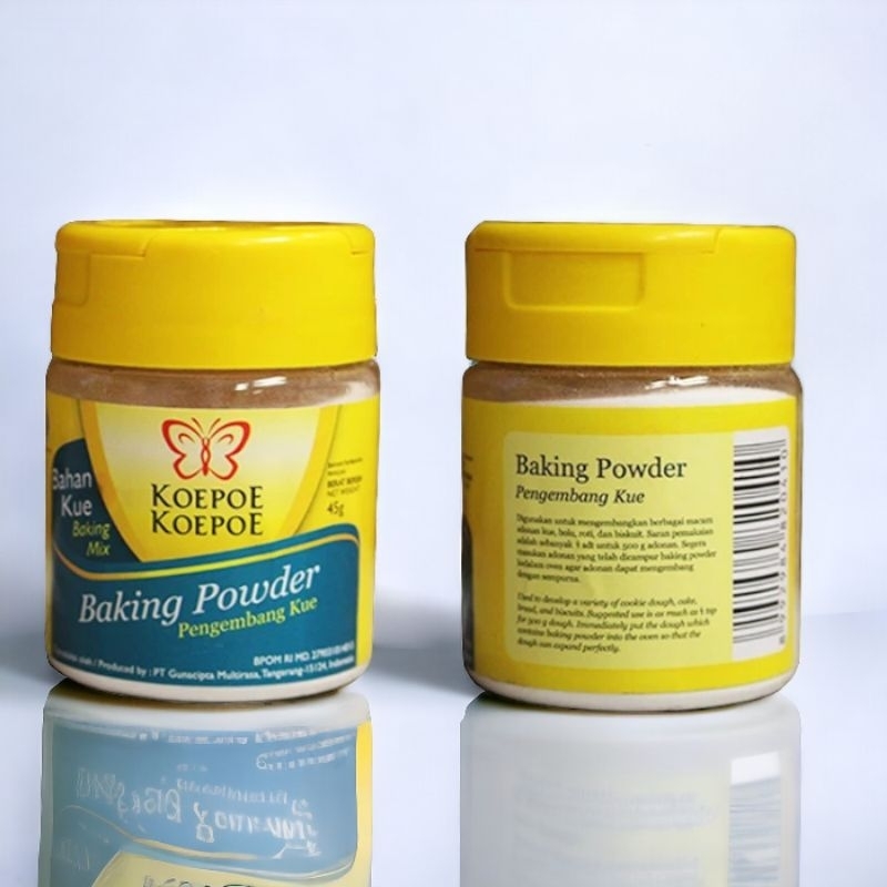 

Baking powder koepoe koepoe 45 gram Kupu kupu