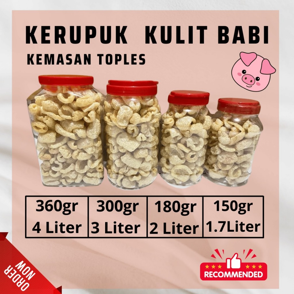 

KERUPUK KULIT BABI HOMEMADE UNTUK RESELLER BISA PM