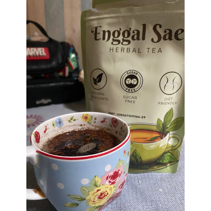 

Teh Herbal Enggal Sae | Pelangsing badan