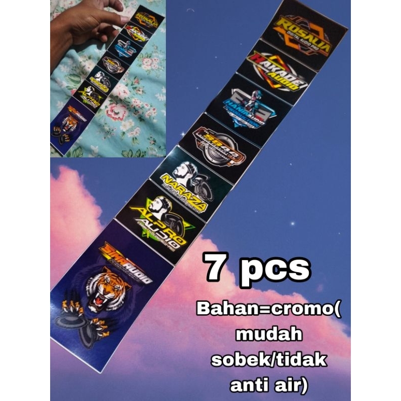 

STIKER SOUND | STIKER AUDIO | STIKER SOUND SYSTEM | STIKER CROMO | STIKER PACK