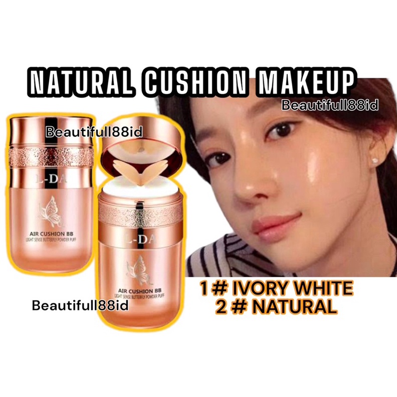 KODE C27H CUSHION GLOW NATURAL MAKEUP LDA AIR CUSHION READY STOCK LDA AIR CUSSION  HU DIE BB SUANG  