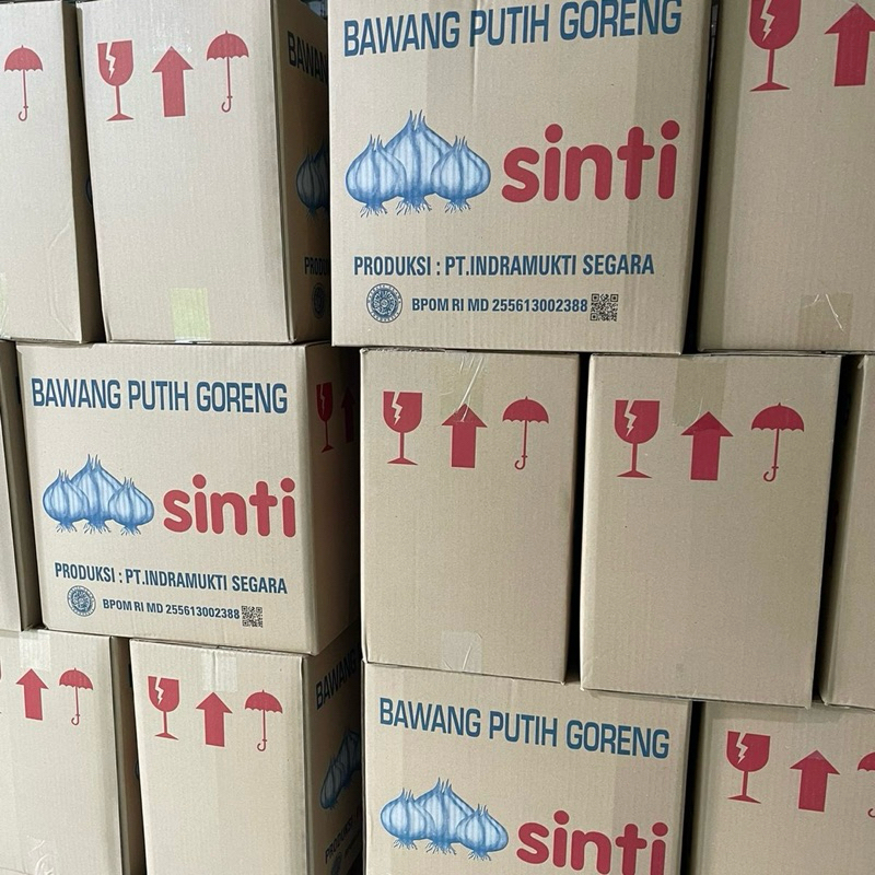 

Bawang Putih Goreng Sinti 50gr Karton / Dus