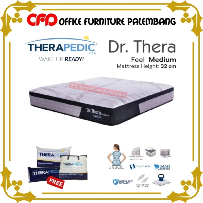 matras springbed therapedic Dr.Thera kasur spring bed original matras kesehatan USA pocket spring