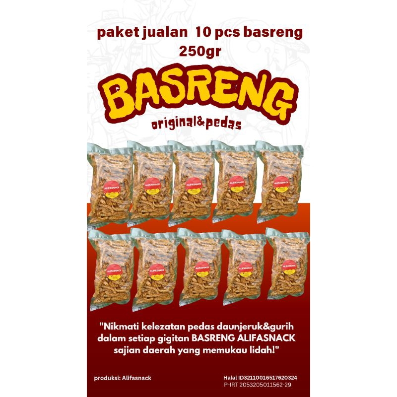 

Basreng paket usaha