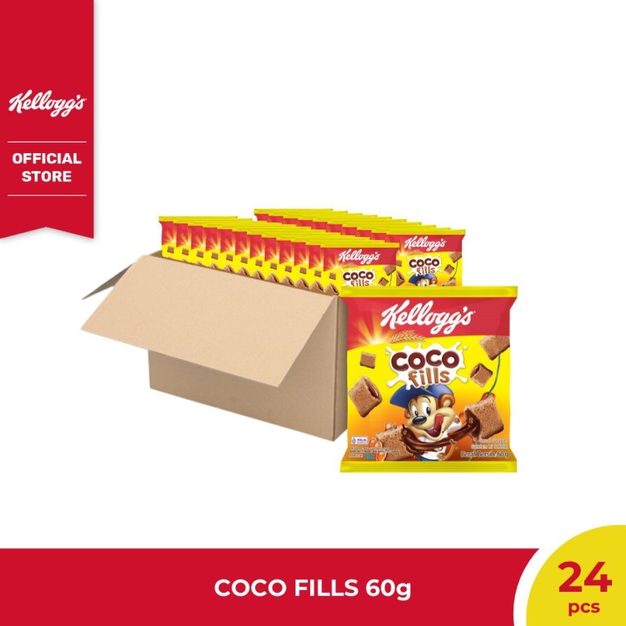 

[CARTON DEALS] Kelloggs Sereal Coco Fills 24 x 60g