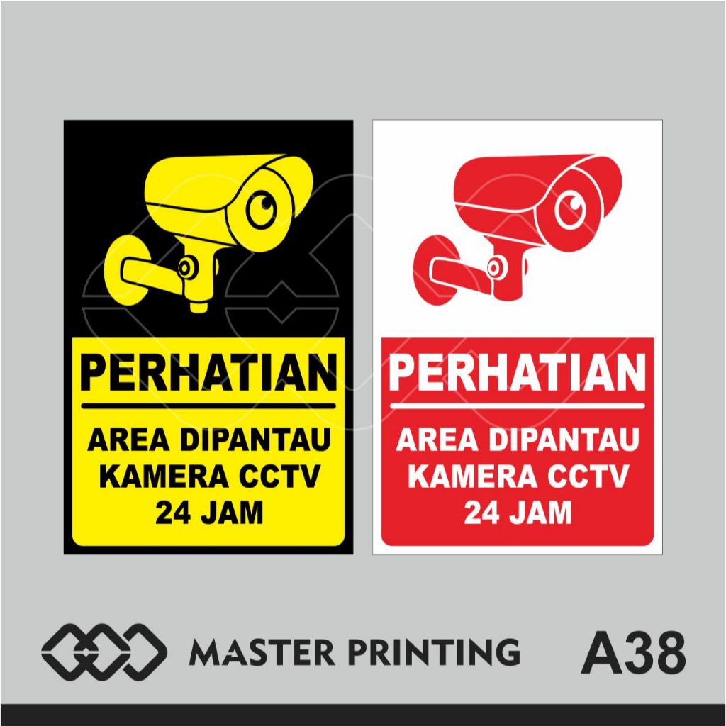 

A38 - Akrilik CCTV 24 Jam, Kamera Pengawas, Acrylic Sign, Tahan Air, Tidak Pudar, Murah, Bisa Custom