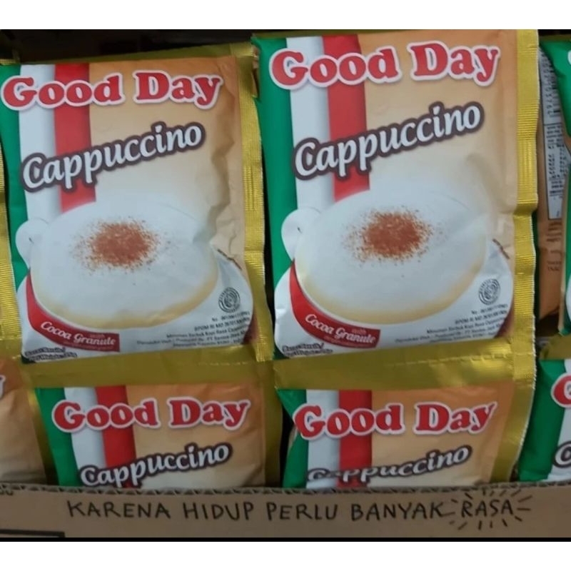 

Kopi Good Day Cappuccino (10 pcs)