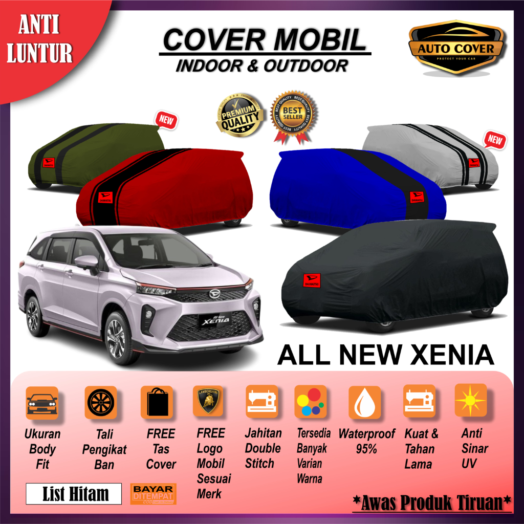 Cover Mobil All New Xenia / Sarung Mobil Xenia / Selimut Mobil Daihatsu Xenia Outdoor Waterproof