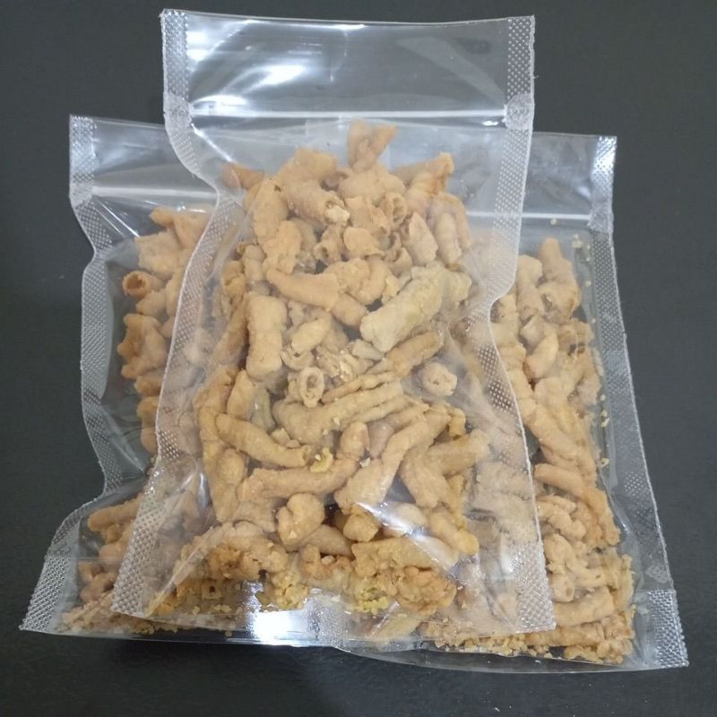 

Keripik Usus Crispy Kripsus Usus Ayam Krispi Rasa Original 100gr