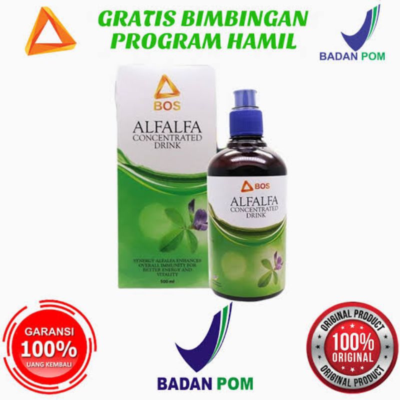 Alfalfa Drink 500ml (khusus promil)