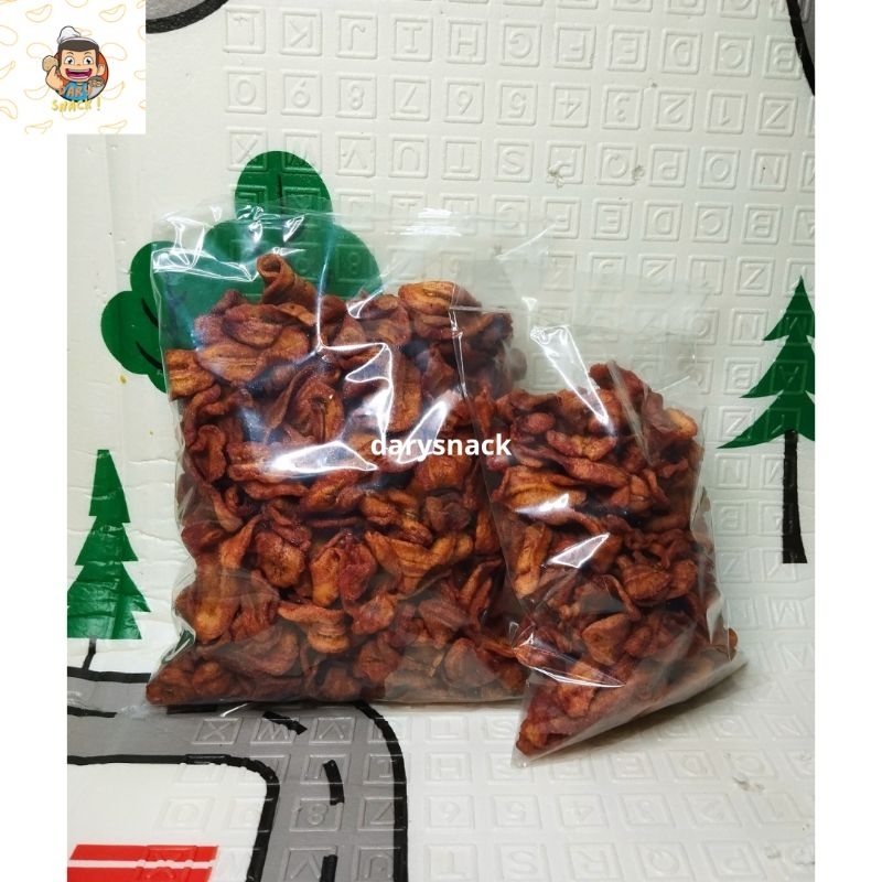 

Keripik Pisang Sale Kering - 200gr