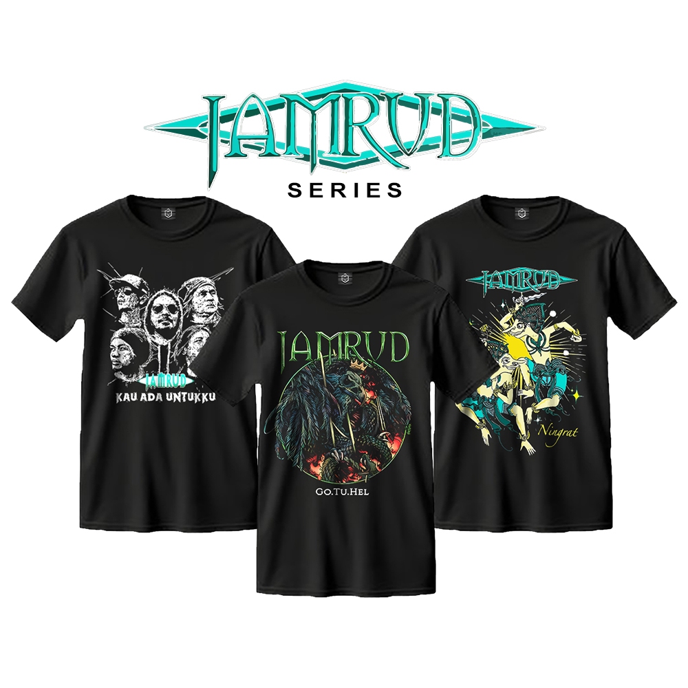 Kaos Distro Band Jamrud Baju T Shirt Cotton Combed 24s Premium
