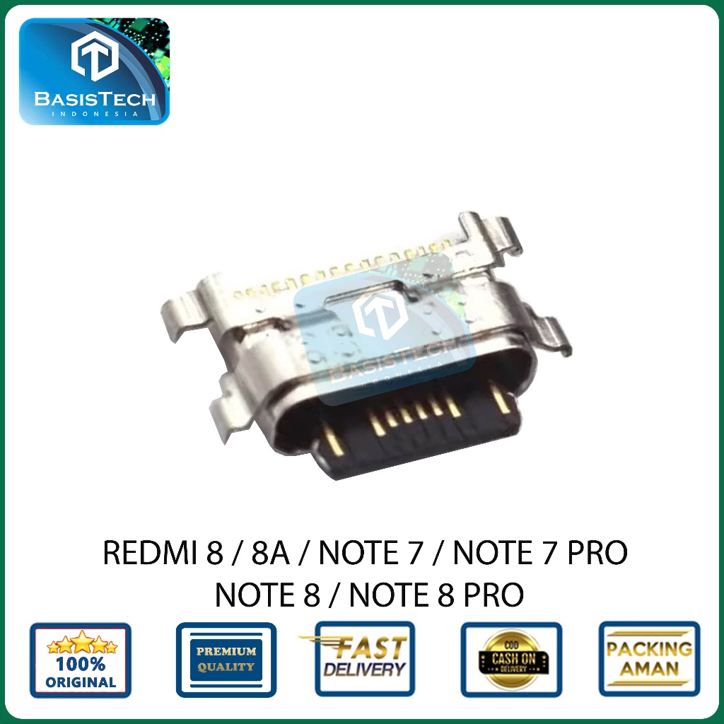 KONEKTOR LUBANG CAS CHARGER XIAOMI REDMI 8 - 8A - NOTE 7 - NOTE 7 PRO - NOTE 8 - NOTE 8 PRO - ORI