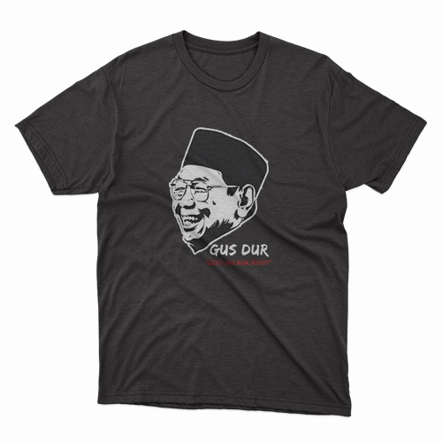 KAOS DISTRO - GUS DUR - KAOS GUS DUR TSHIRT TOKOH DUNIA