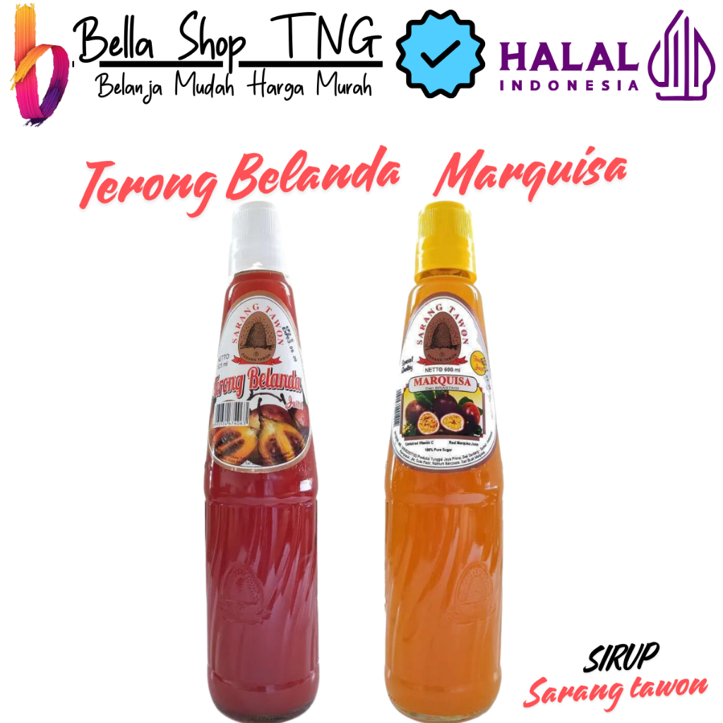 

SARANG TAWON Sirup Markisa Botol 430ml