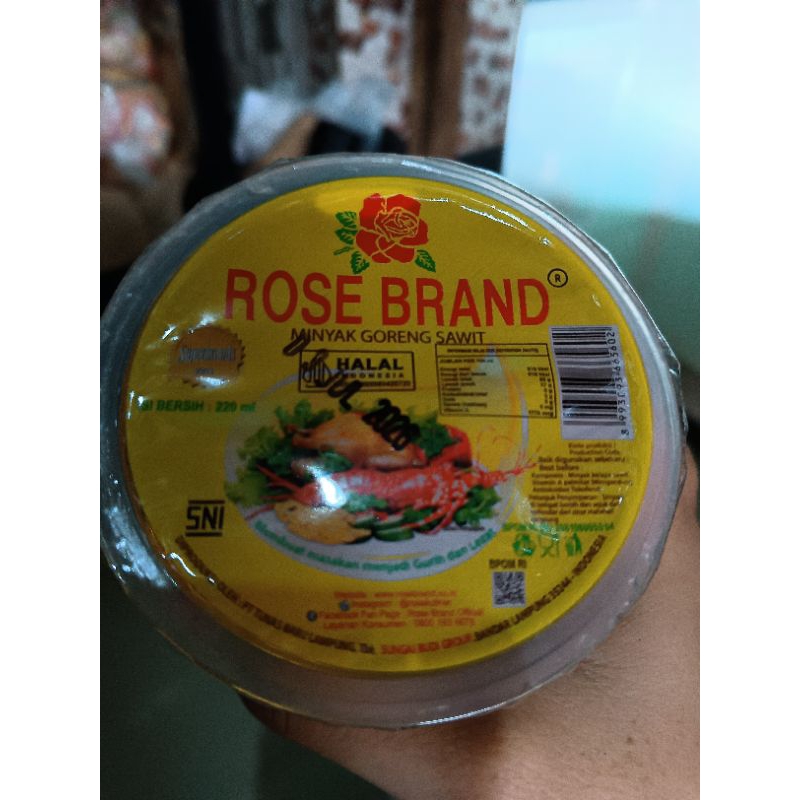 

minyak goreng rose brand 220ml