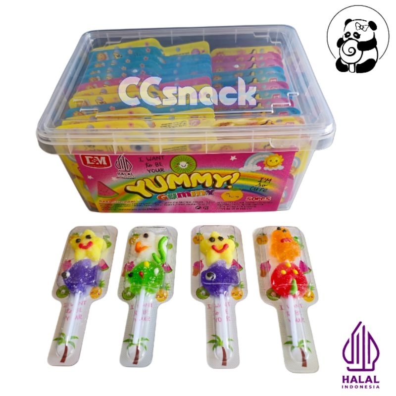 

AAA SATE YUMMY GUMMY KOTAK ISI 50