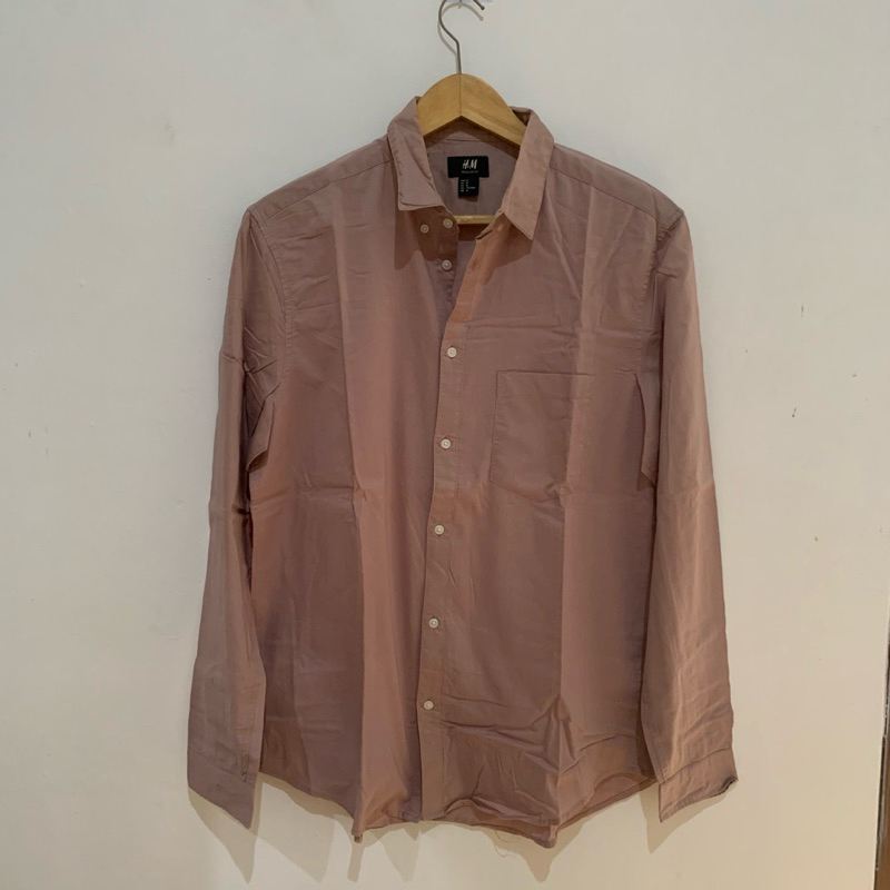 KEMEJA PRIA H&M ORIGINAL + adm