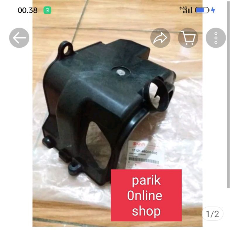 Cover Tutup Blok Mesin Kiri Suzuki Spin Skywave Hayate 125