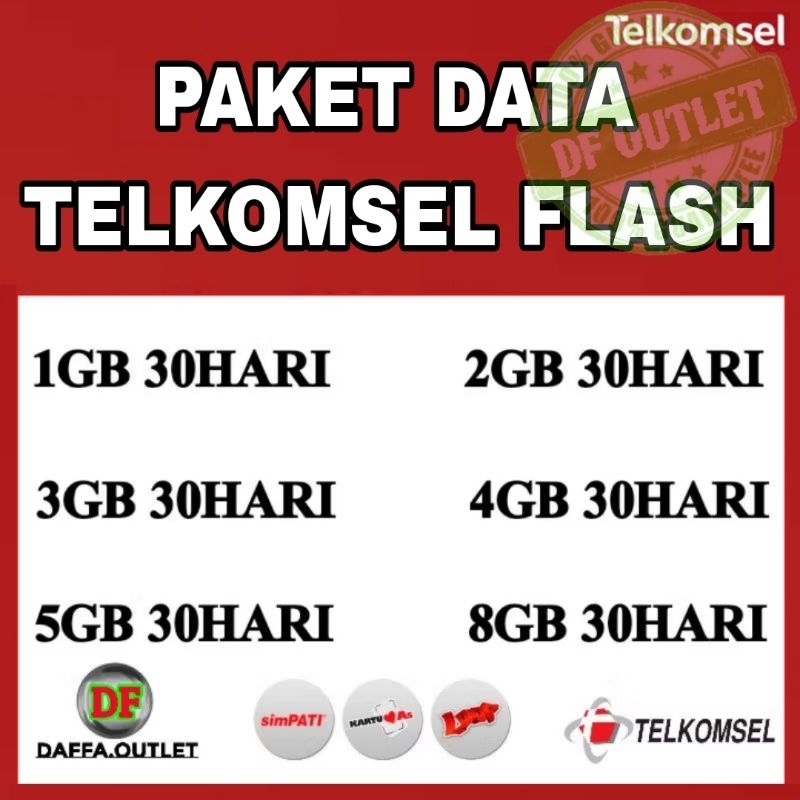 PAKET DATA INTERNET TELKOMSEL 30HARI