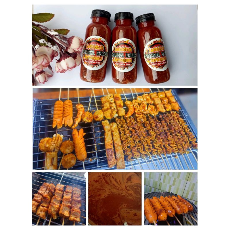 

Sambel Bakar Serbaguna/Bumbu Bakar Asli/Pedas/Untuk Pentol, tahun bakso, sosis, seafood, ikan dll. isi 110ml/ Fresh Produksi/