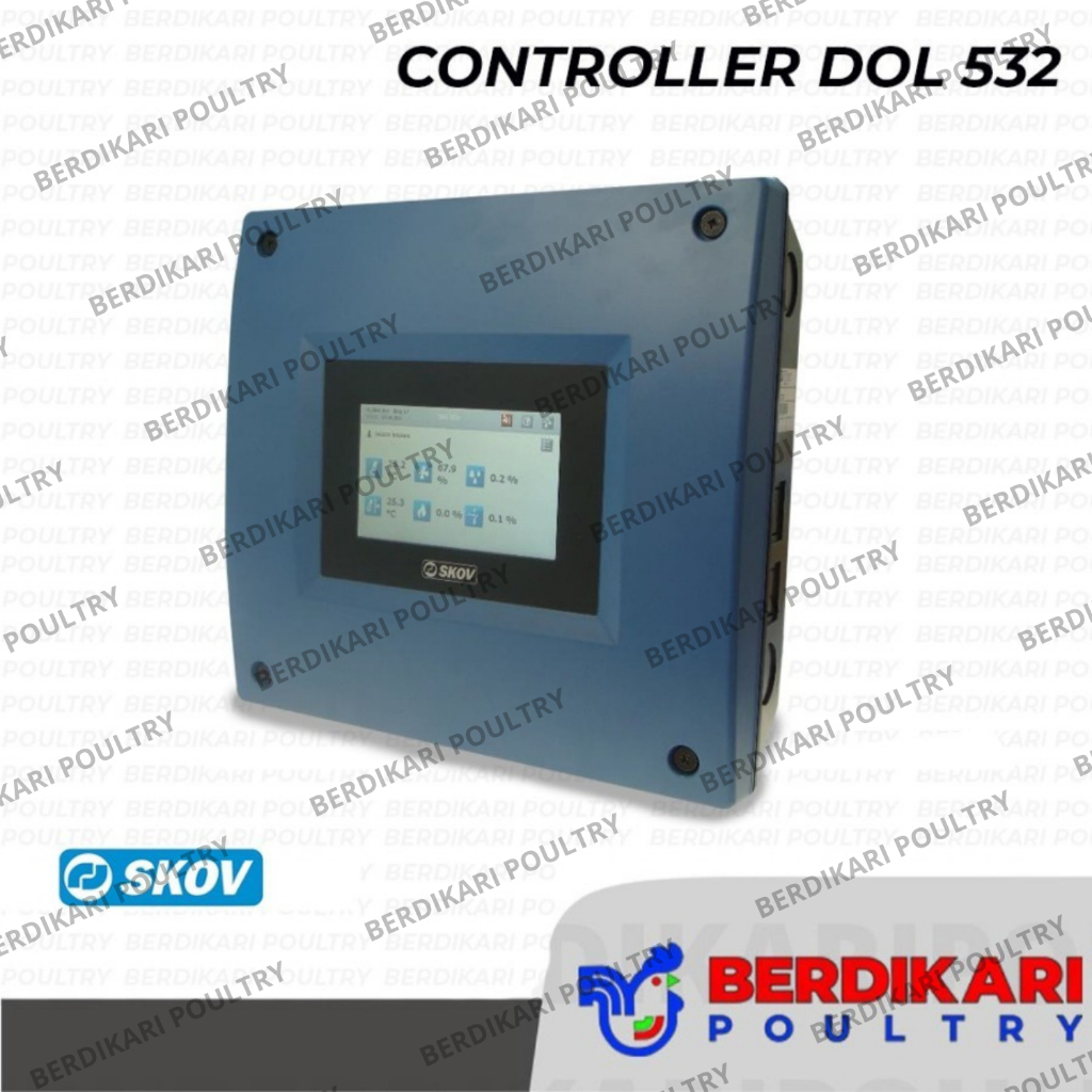 Pengontrol Suhu Kandang/Controller DOL 532 SKOV/Pengontrol Kandang - Alat Ternak Kandang Ayam